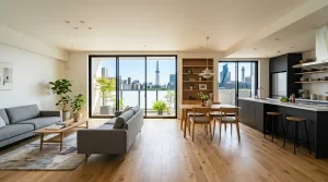 名古屋市の分譲マンションで和室を解体してリビングを広げる間取り変更リフォームの施工例