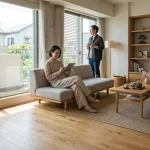マンションの床リフォームで遮音性能LL-45の防音フローリングへ張り替えた施工実例
